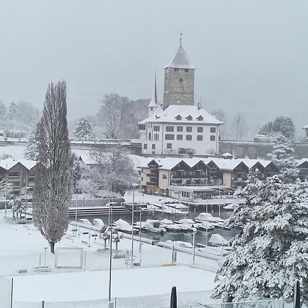 Ferienwohnung Ankerplatz Spiez Exteriör bild