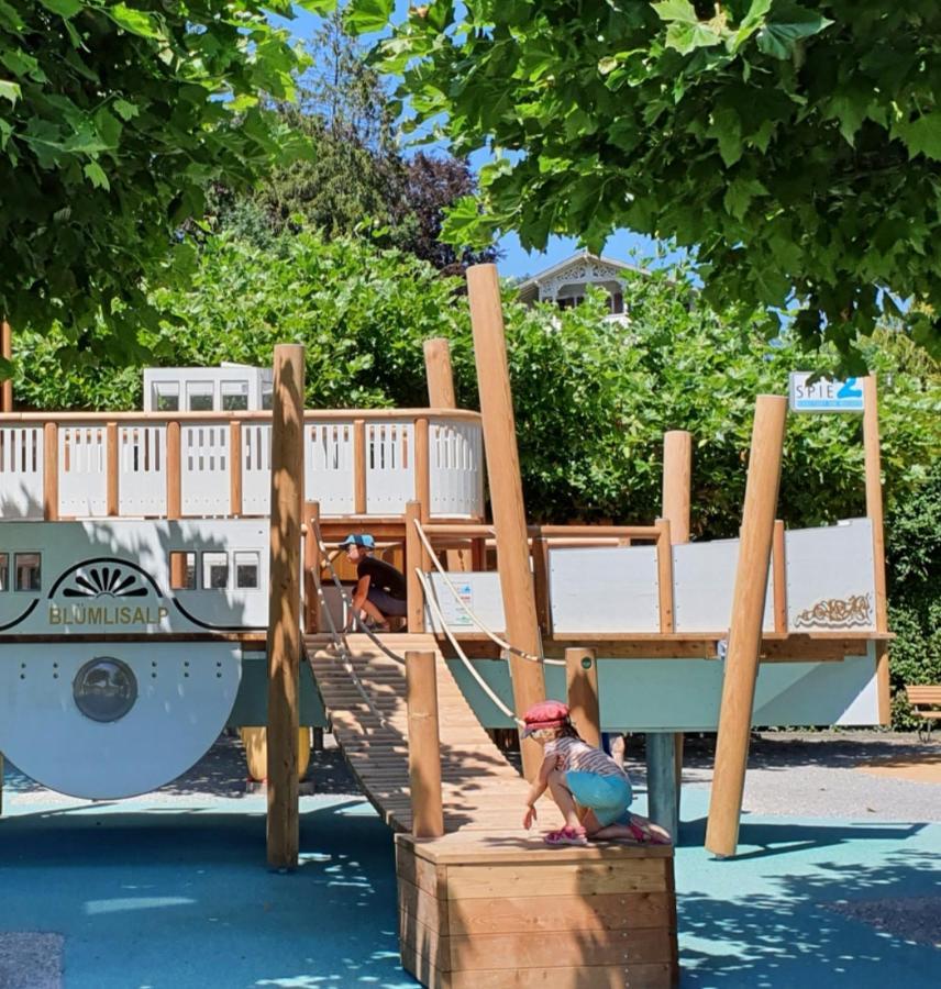 Ferienwohnung Ankerplatz Spiez Exteriör bild