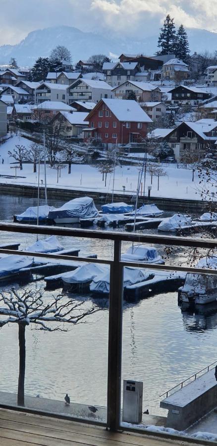 Ferienwohnung Ankerplatz Spiez Exteriör bild
