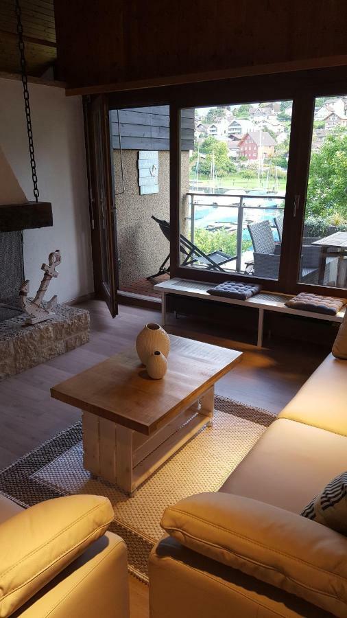 Ferienwohnung Ankerplatz Spiez Exteriör bild