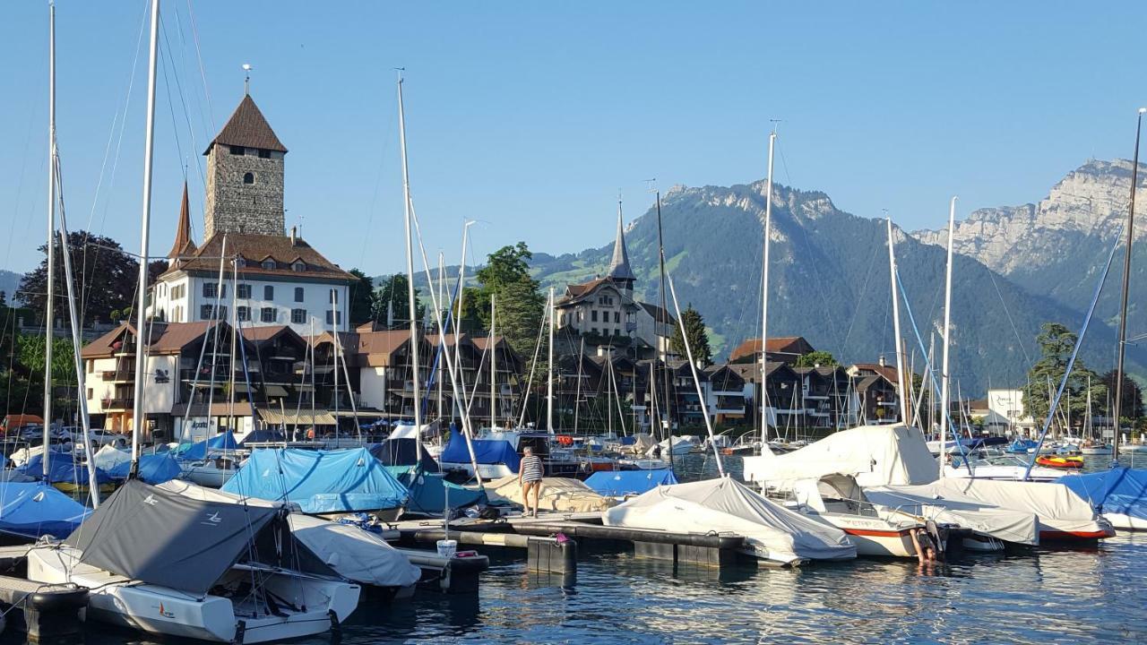 Ferienwohnung Ankerplatz Spiez Exteriör bild